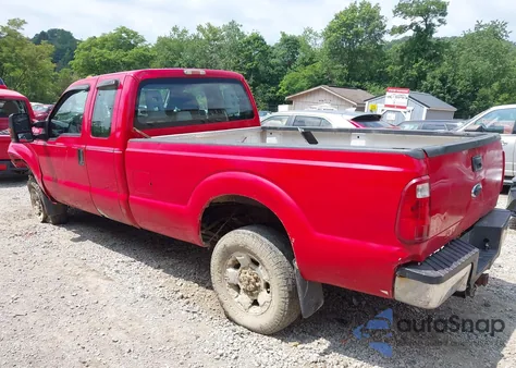 2011 Ford F-250 Xl from USA, damaged, VIN 1FT7X2B68BEA55034